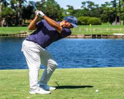 He also enjoys playing golf in his free time.